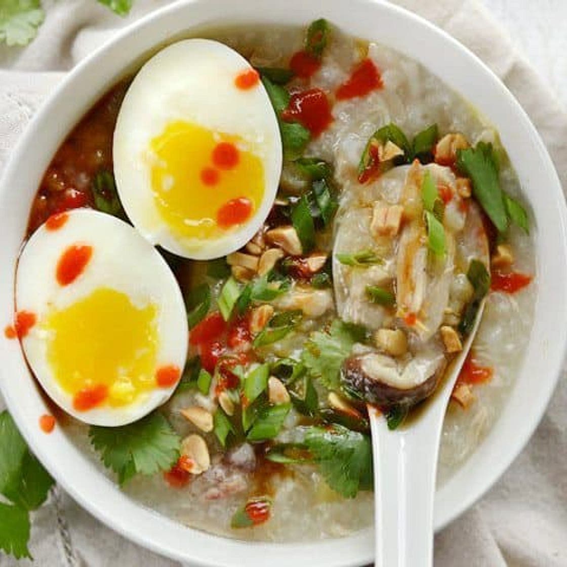 Instant Pot Congee (Rice Porridge)