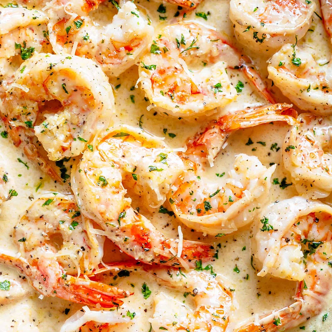 Creamy Garlic Shrimp