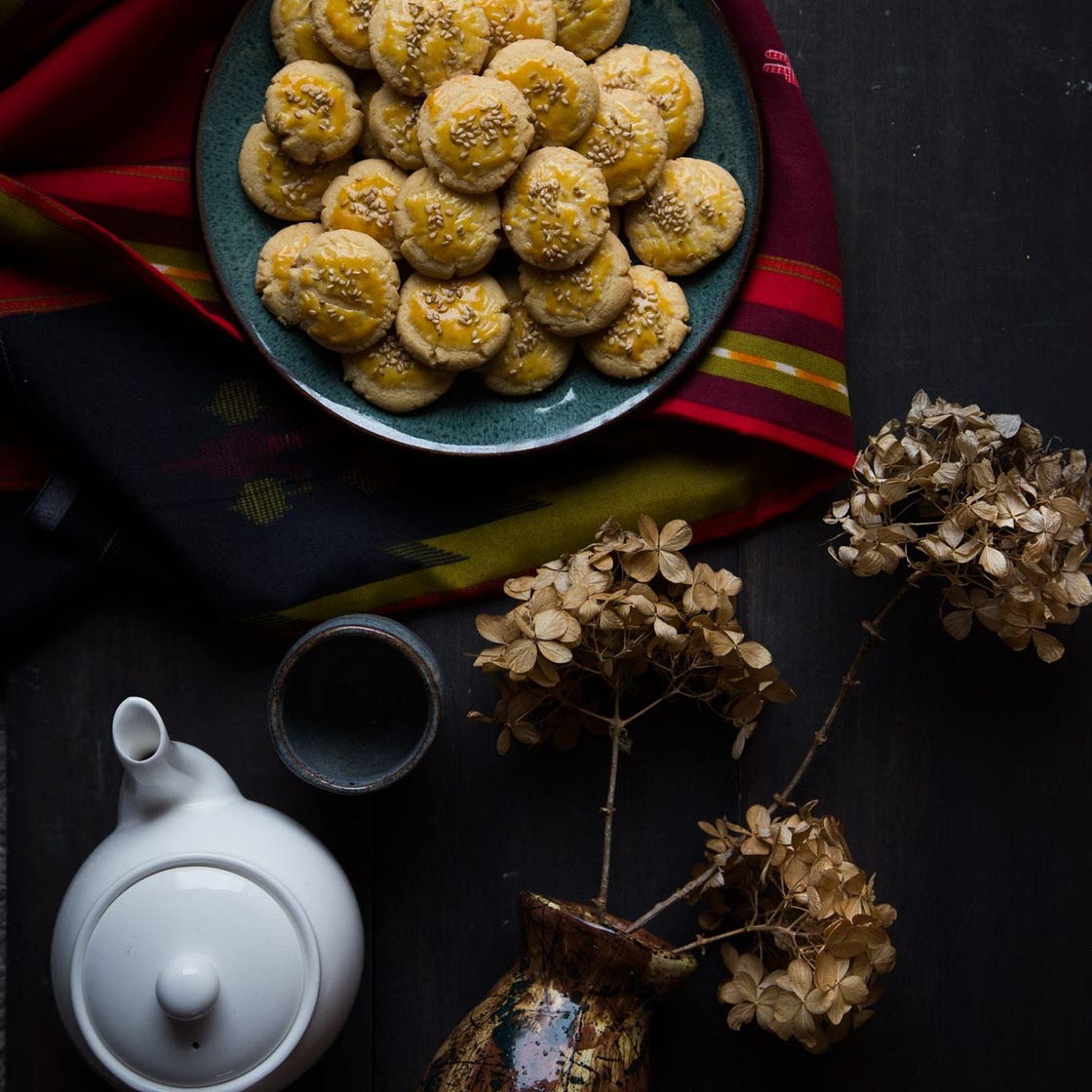 Salted Egg Yolk Cookies