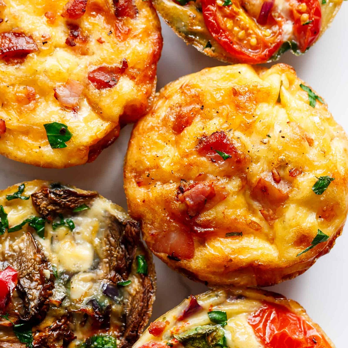 Breakfast Egg Muffins 3 Ways