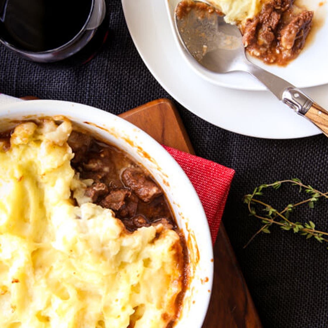 skinnymixer's Beef & Guinness Pie Filling