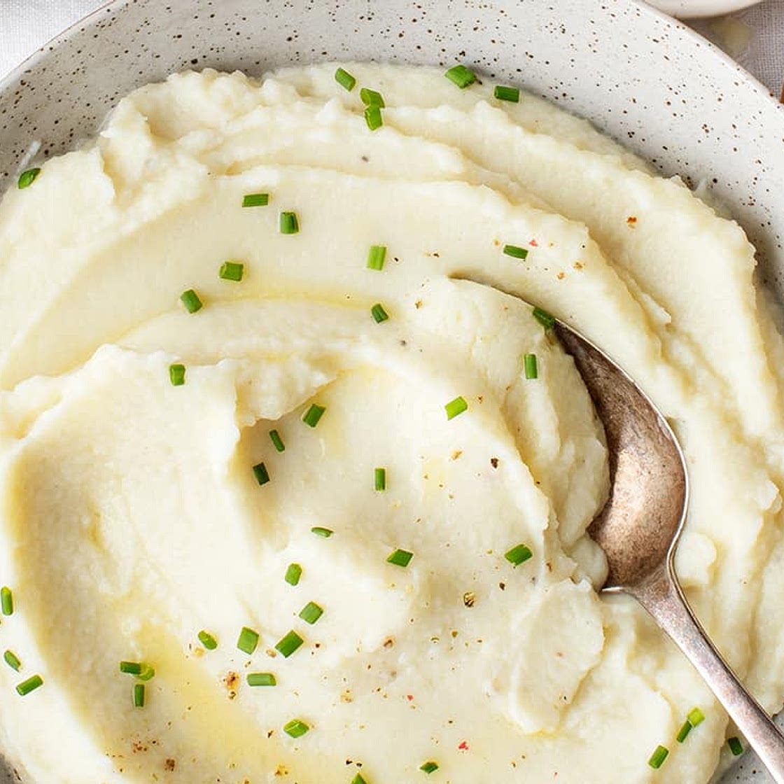 Garlic Mashed Cauliflower