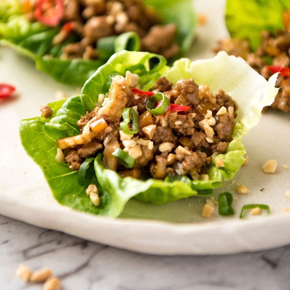 San Choy Bow (Chinese Lettuce Wraps)