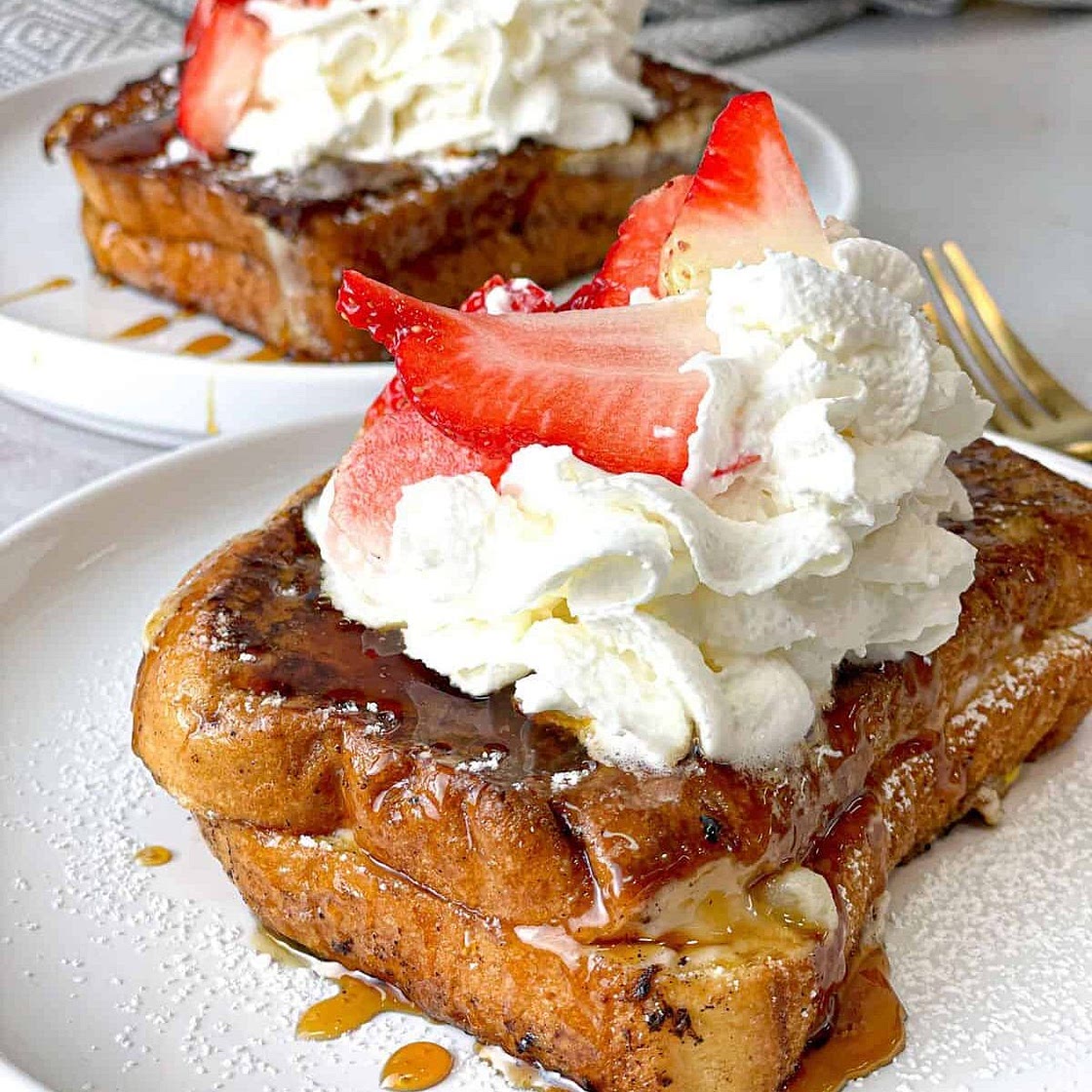 Brioche Strawberry Cheesecake French Toast