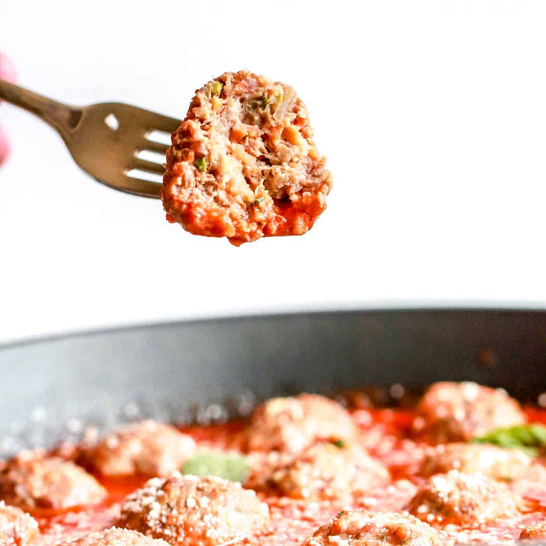 Healthy Hidden Veggie Meatballs