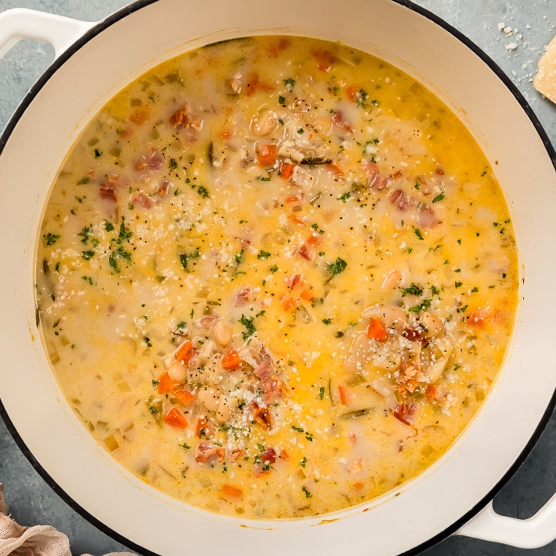 White Bean Soup with Bacon