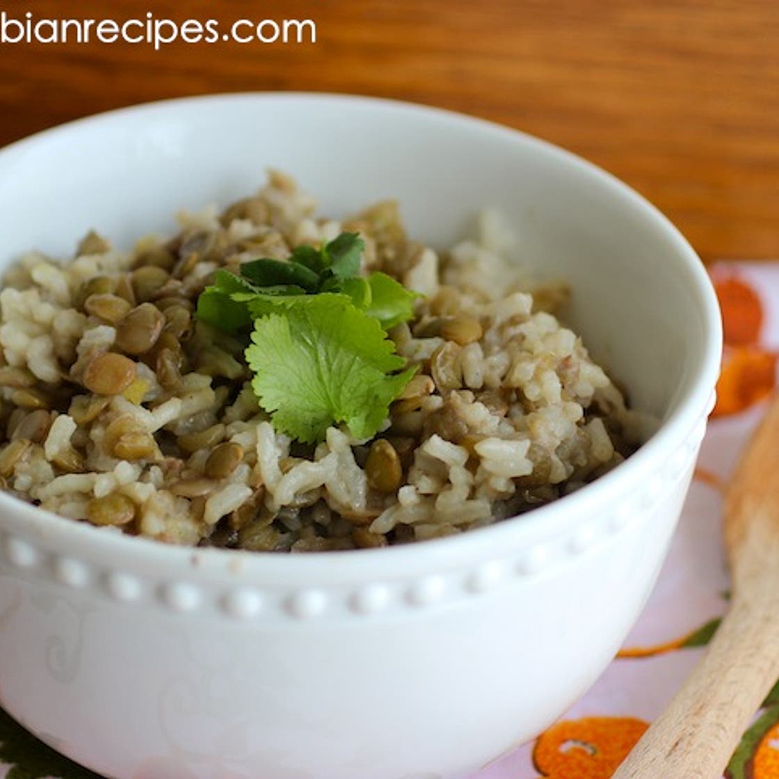 Rice with Coconut and Lentils (Arroz con Coco y Lentejas)
