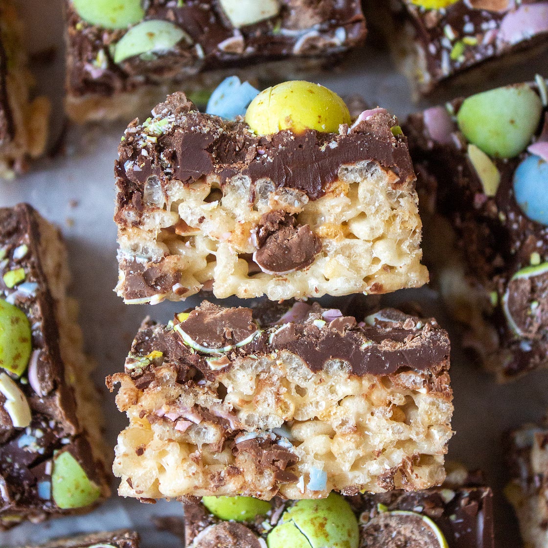 Mini Egg Rice Krispie Treats