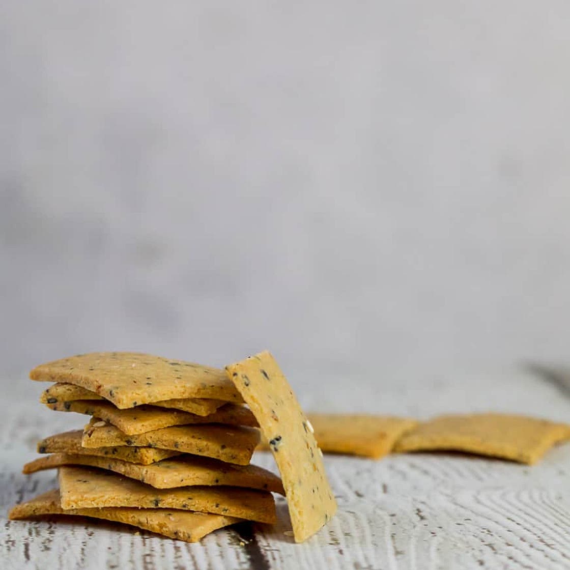 Keto Cheese Crackers