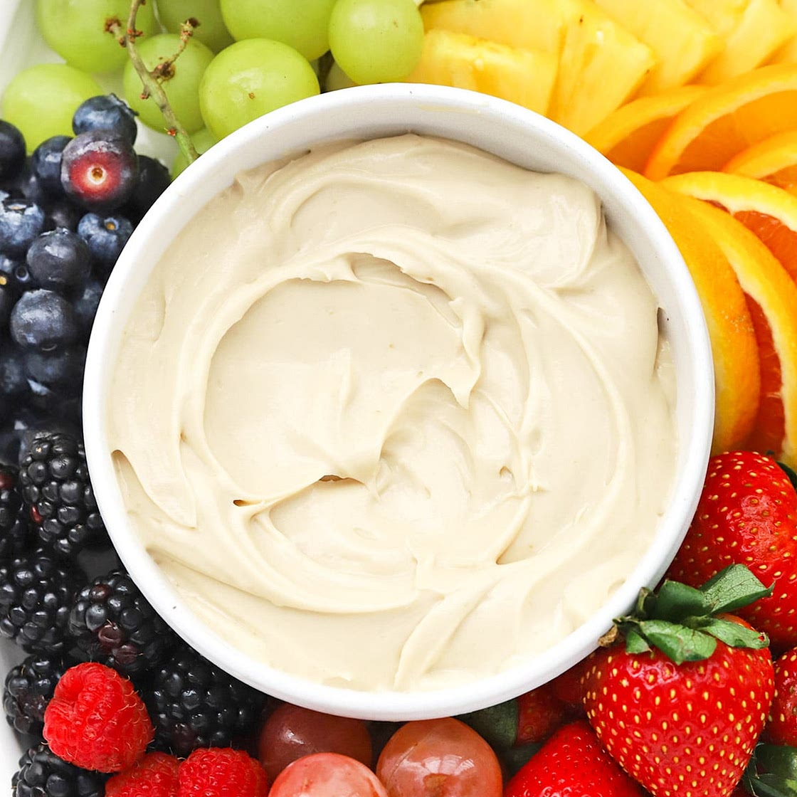 Brown Sugar Cream Cheese Fruit Dip