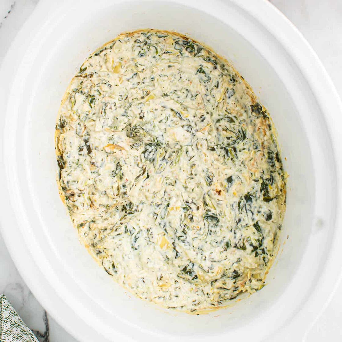 Crock Pot Spinach Artichoke Dip