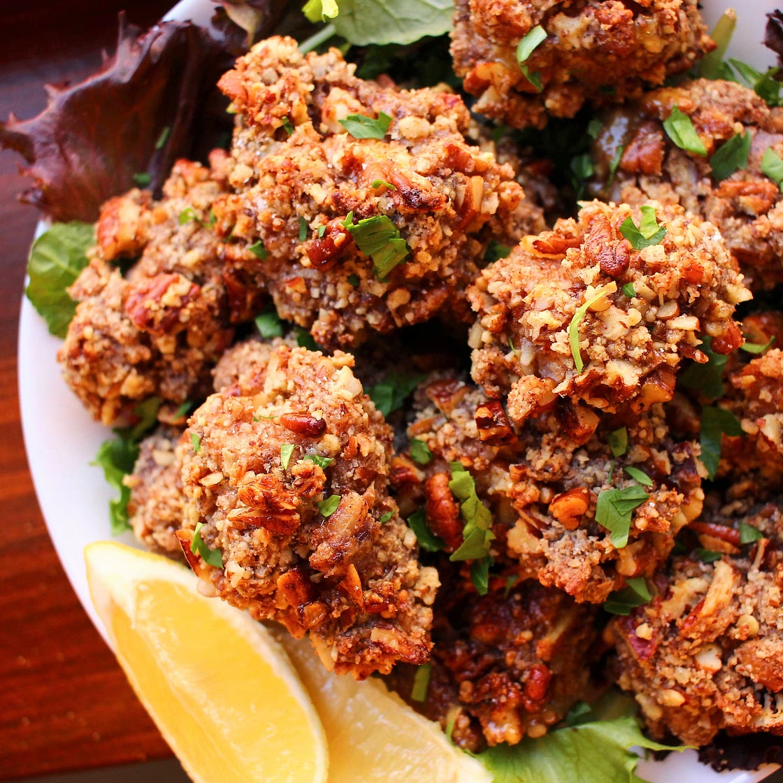 Butter Pecan Chicken Bites