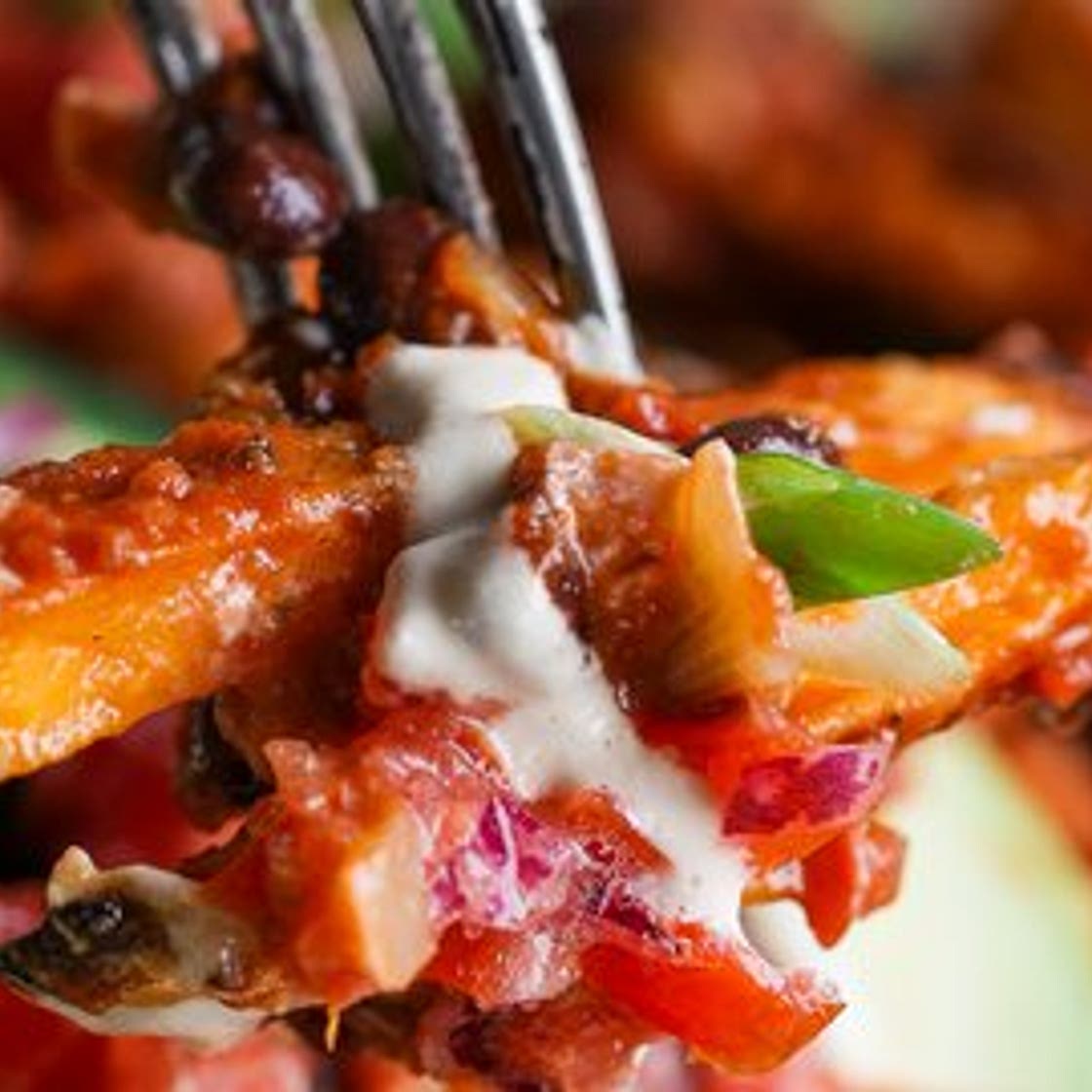 Loaded Chili Sweet Potato Fries