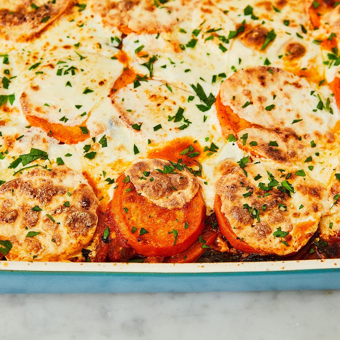 Sweet Potato Sausage Lasagna