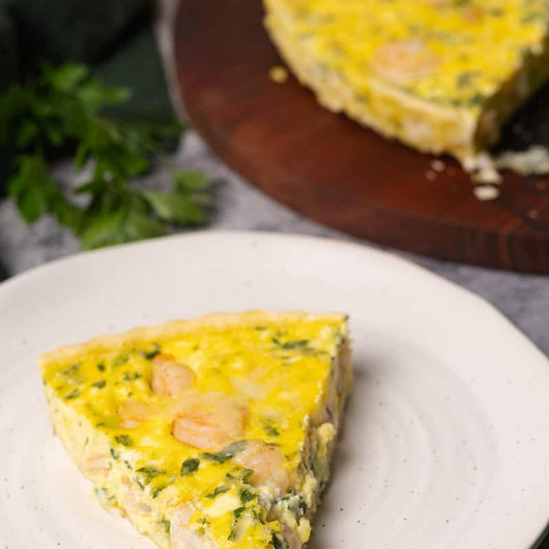 Shrimp Quiche
