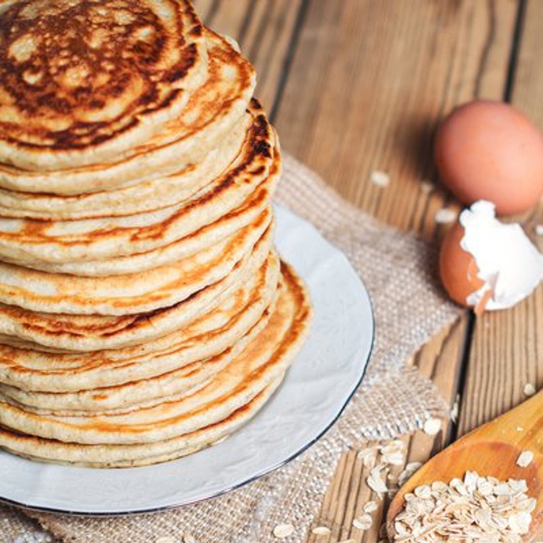 Oat and Banana Pancakes