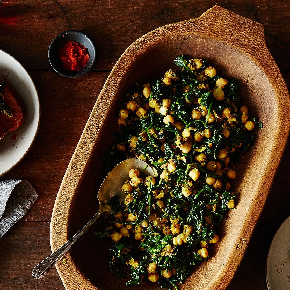 Moro's Chickpeas and Spinach (Garbanzos con Espinacas)
