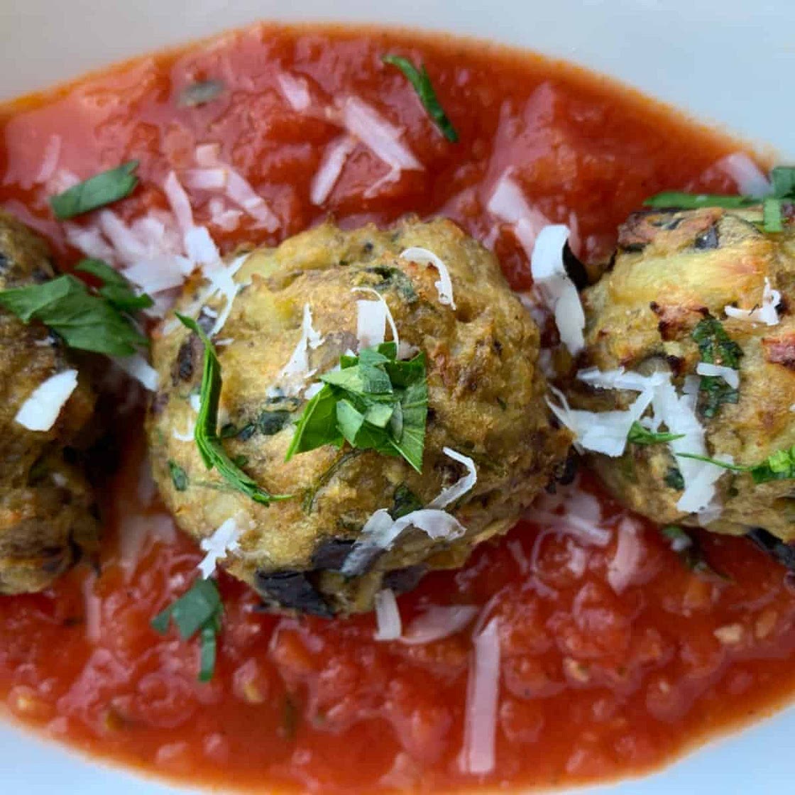 Eggplant Meatless Meatball - Polpette con Melanzane
