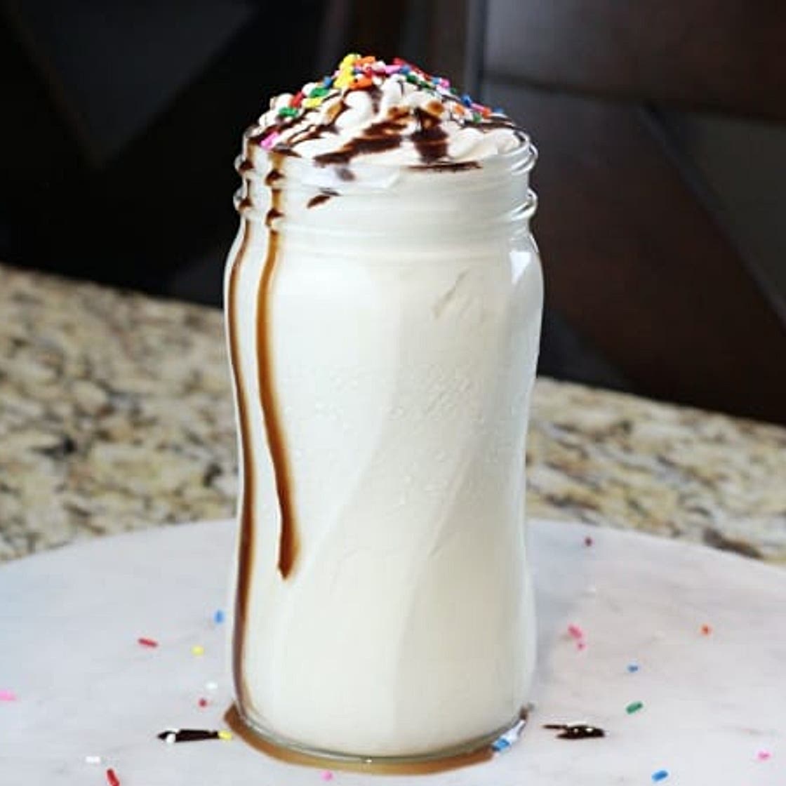 Vanilla Mason Jar Ice Cream