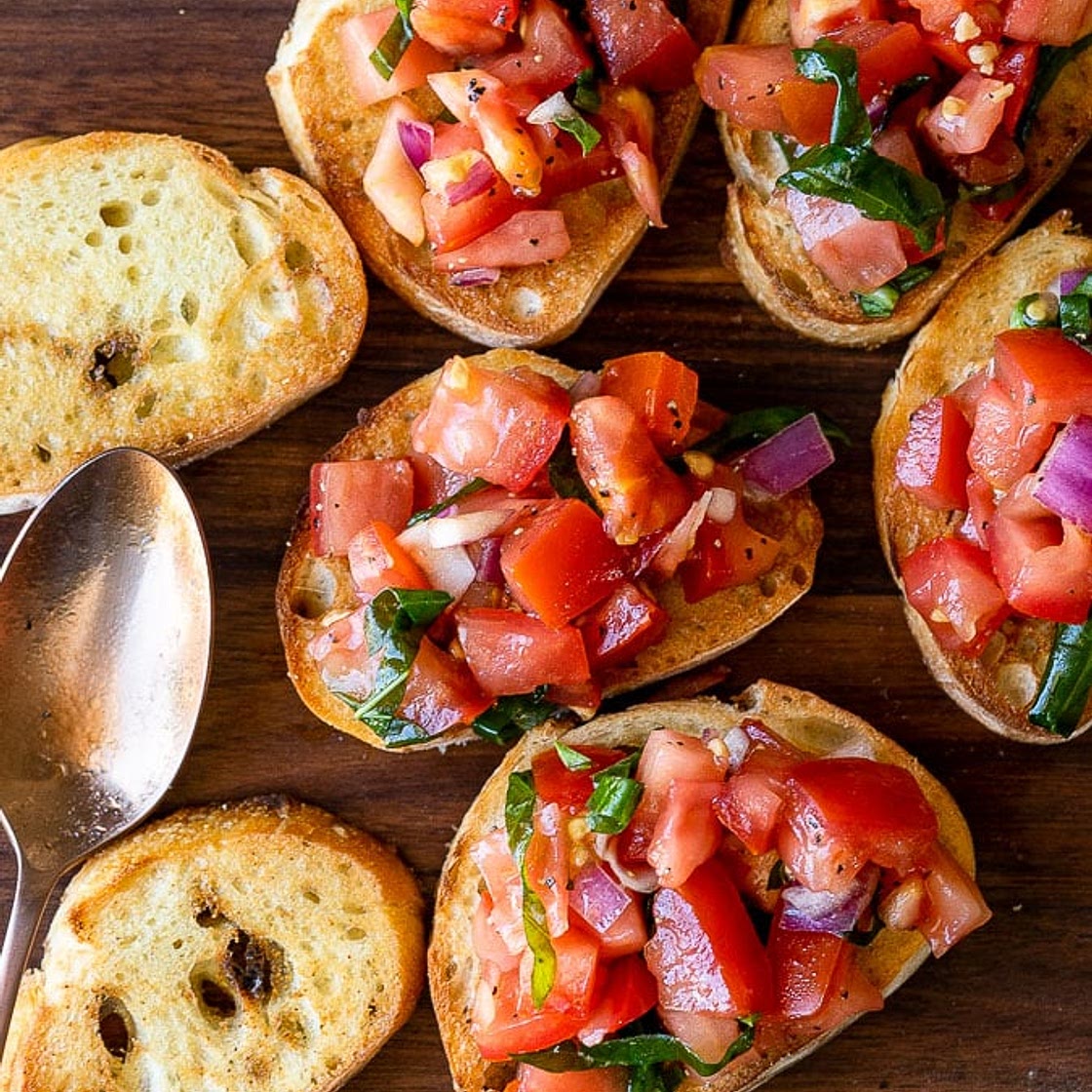 Easy Bruschetta Recipe