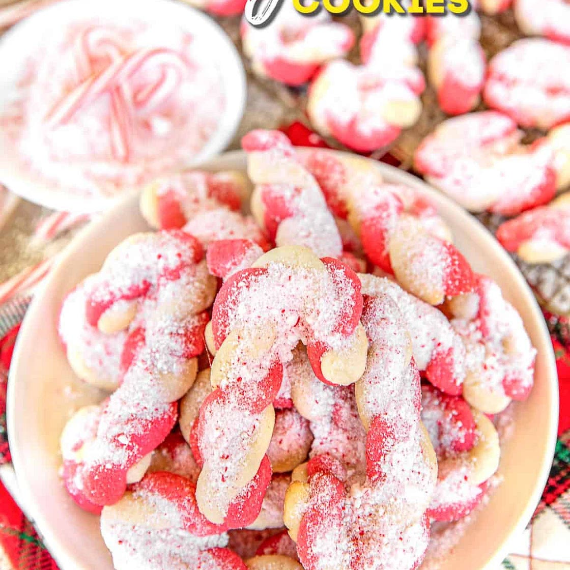 Candy Cane Cookies