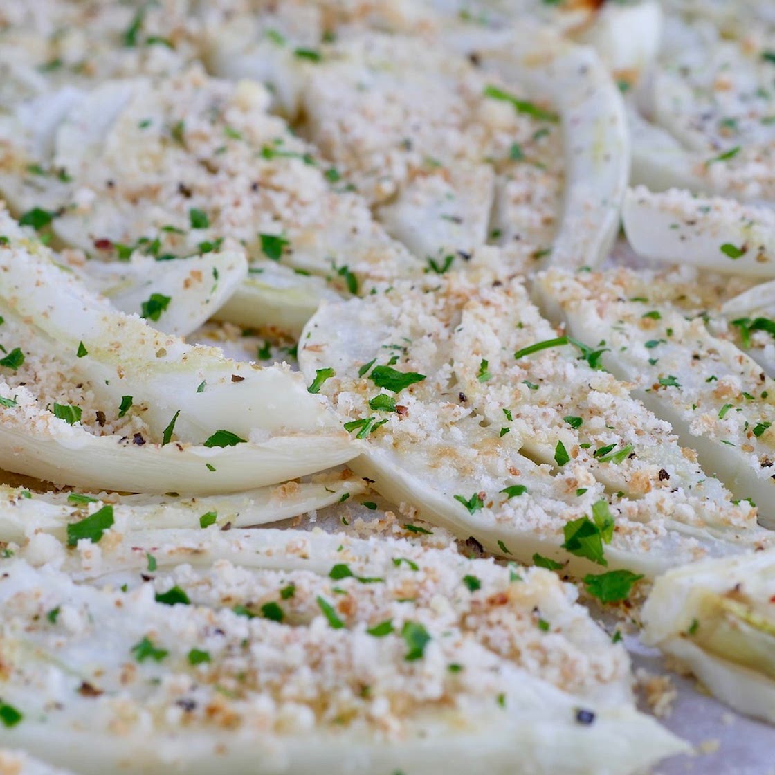 Finocchi gratinati al forno light senza besciamella