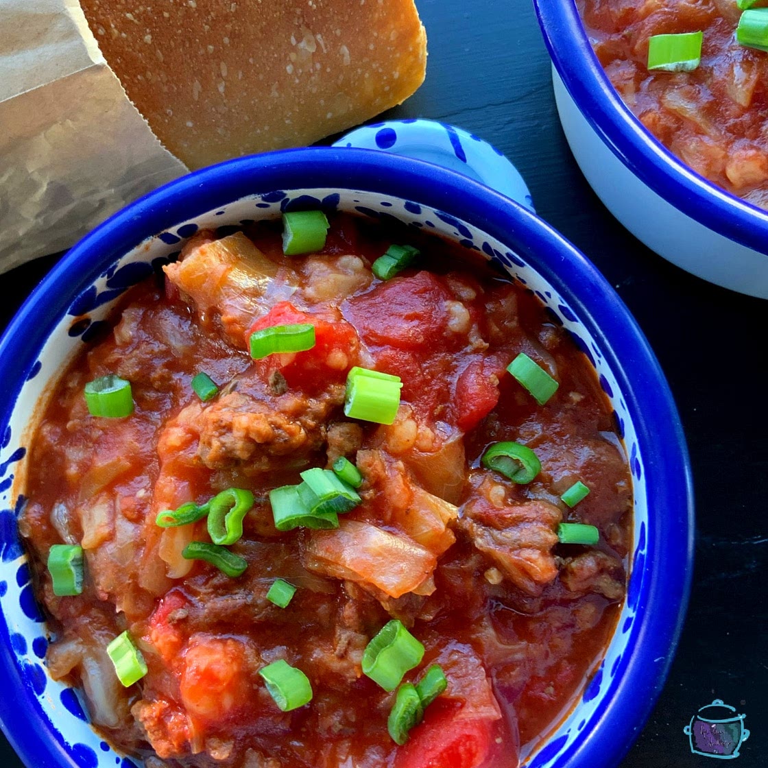 Lazy Slow Cooker Unstuffed Cabbage Recipe