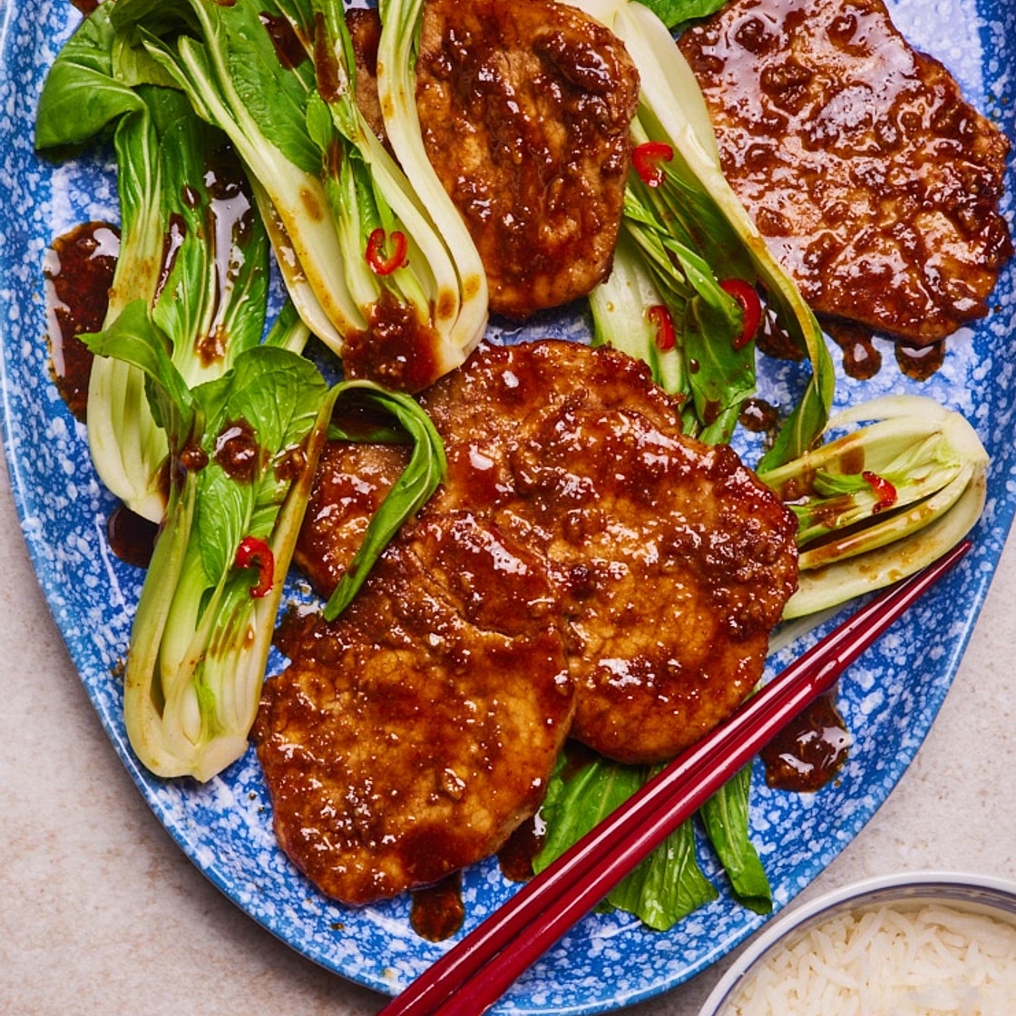 Sticky Chinese-Style BBQ Pork | Slimming & Weight Watchers Friendly
