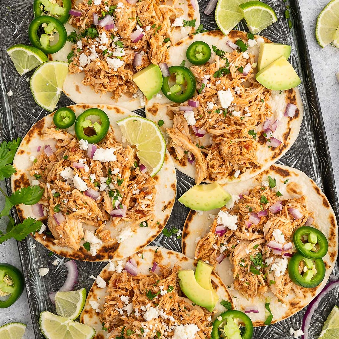 Crockpot Chicken Tacos