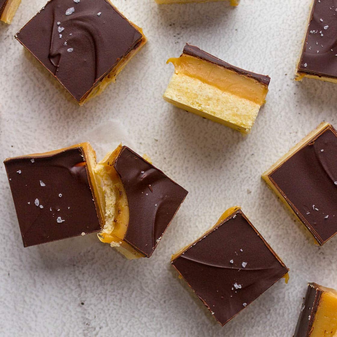 Chocolate Caramel Slice
