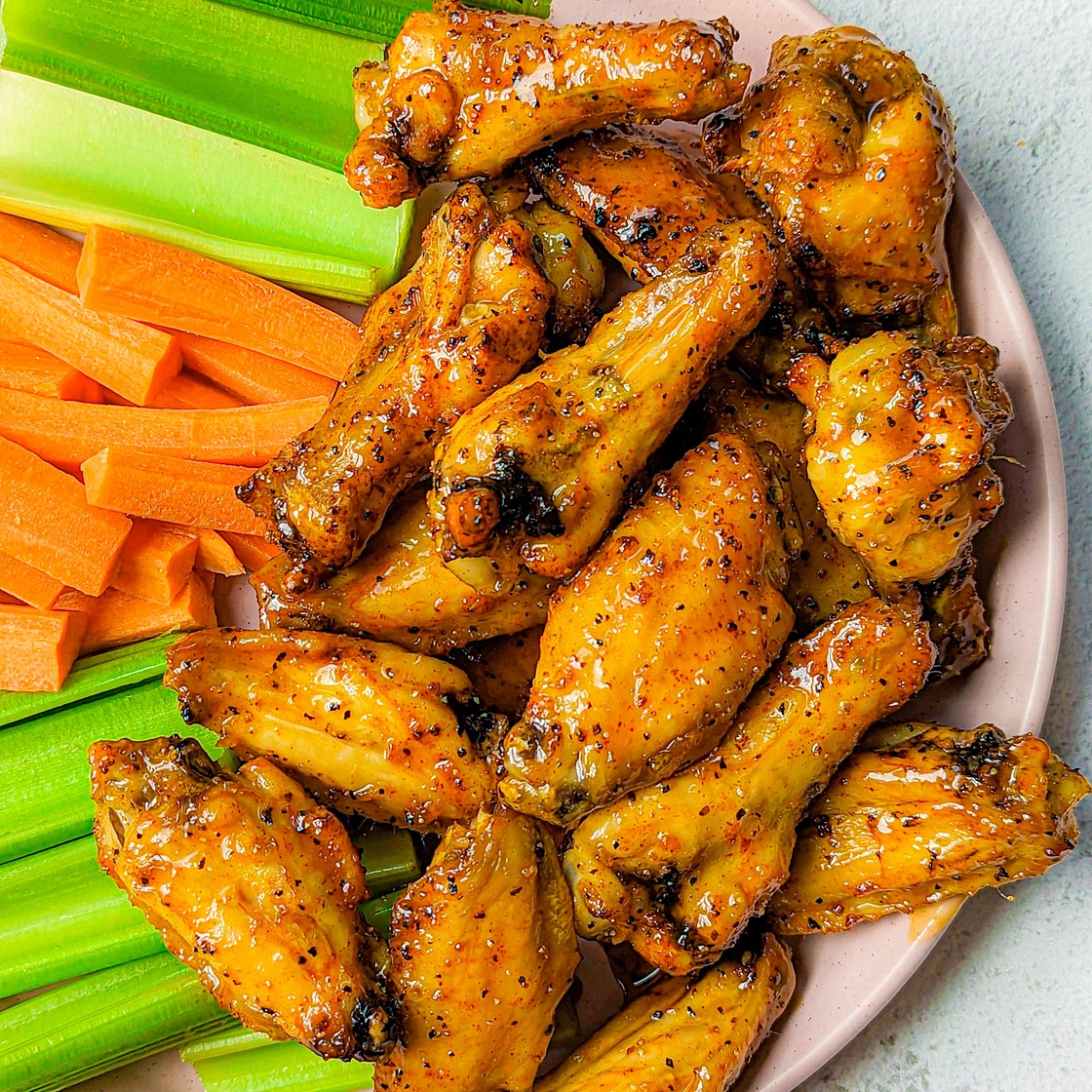 Hot Honey Lemon Pepper Wings