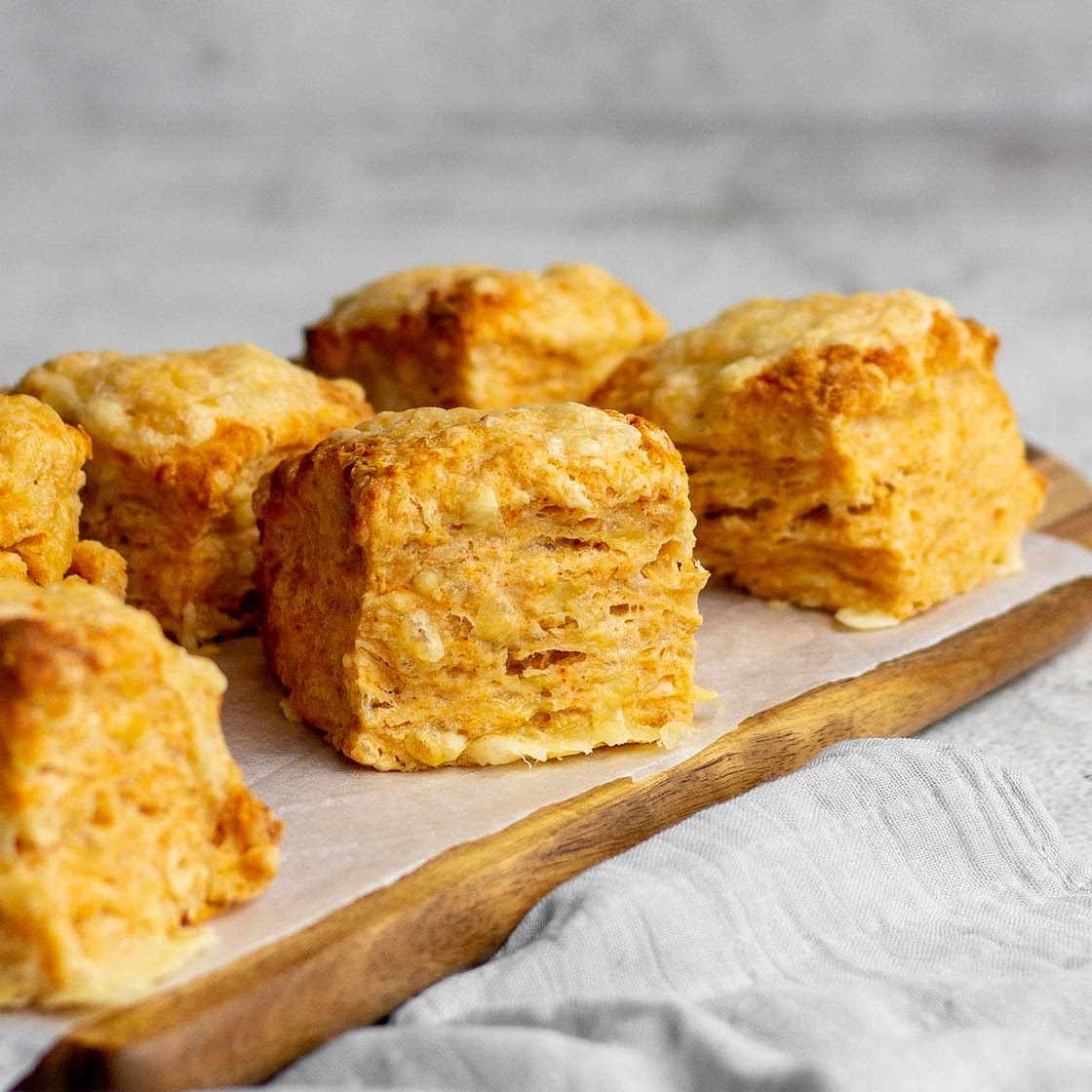 Spicy Cheese Scones (Cheese Biscuits)