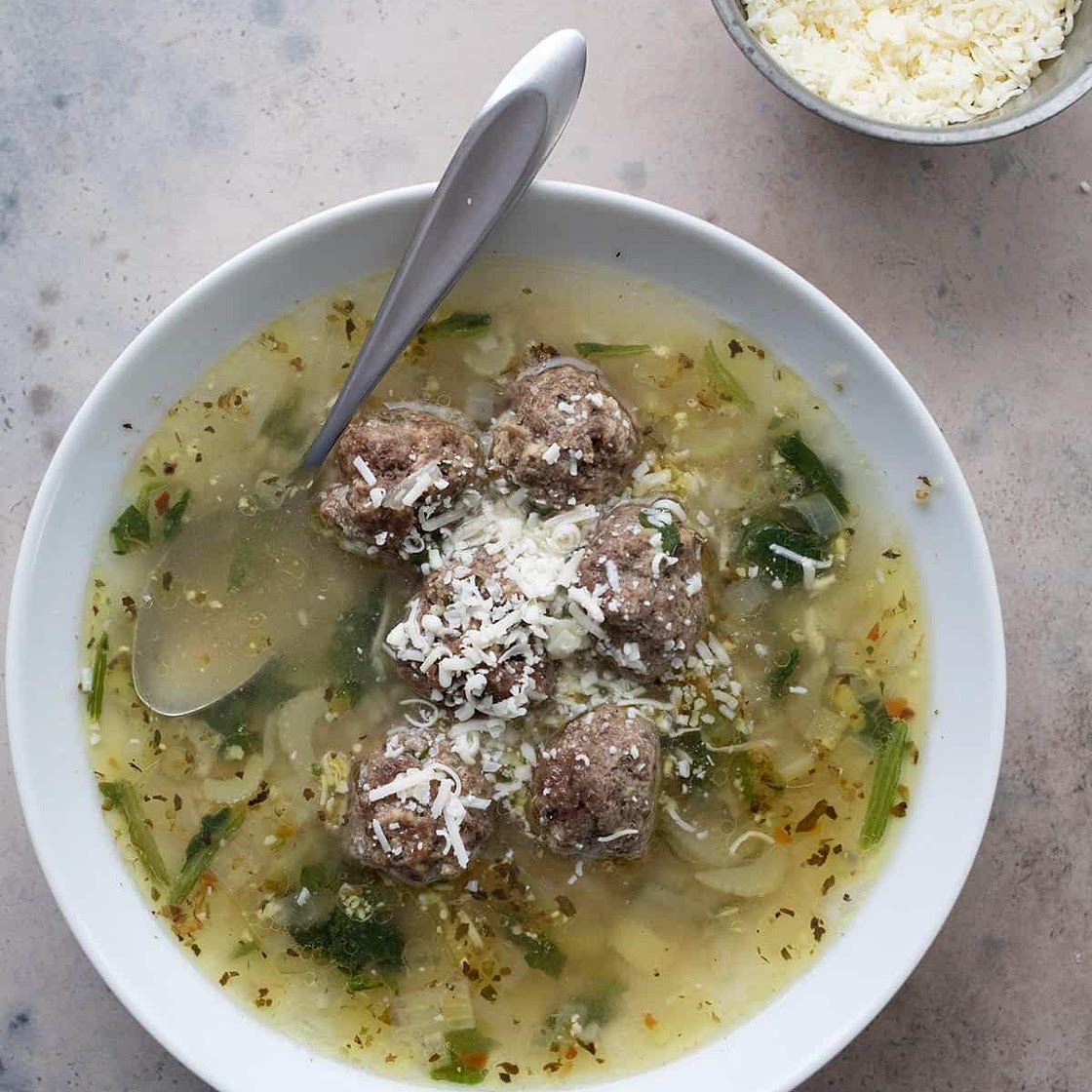 Keto Italian Wedding Soup Recipe