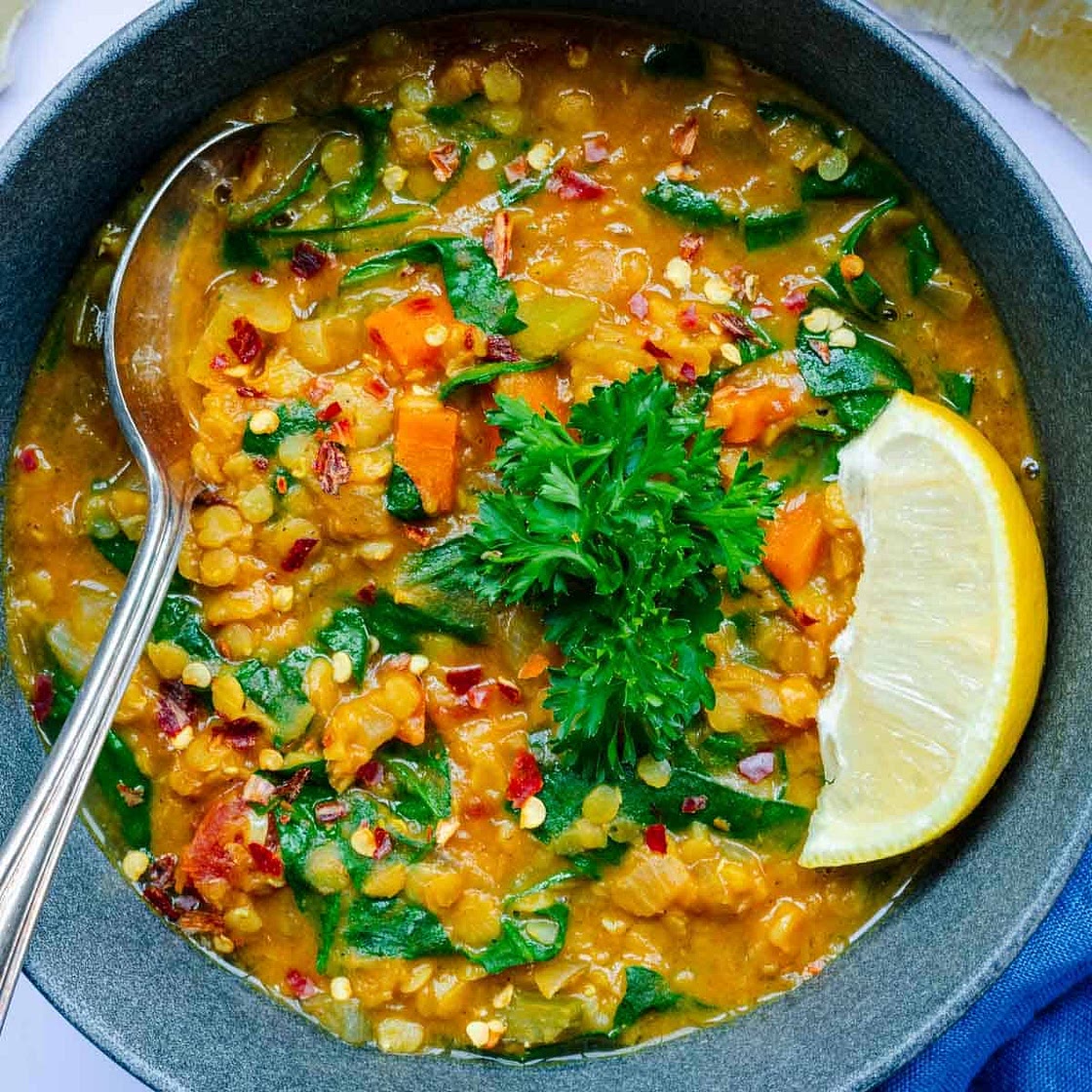 Spicy Red Lentil Soup