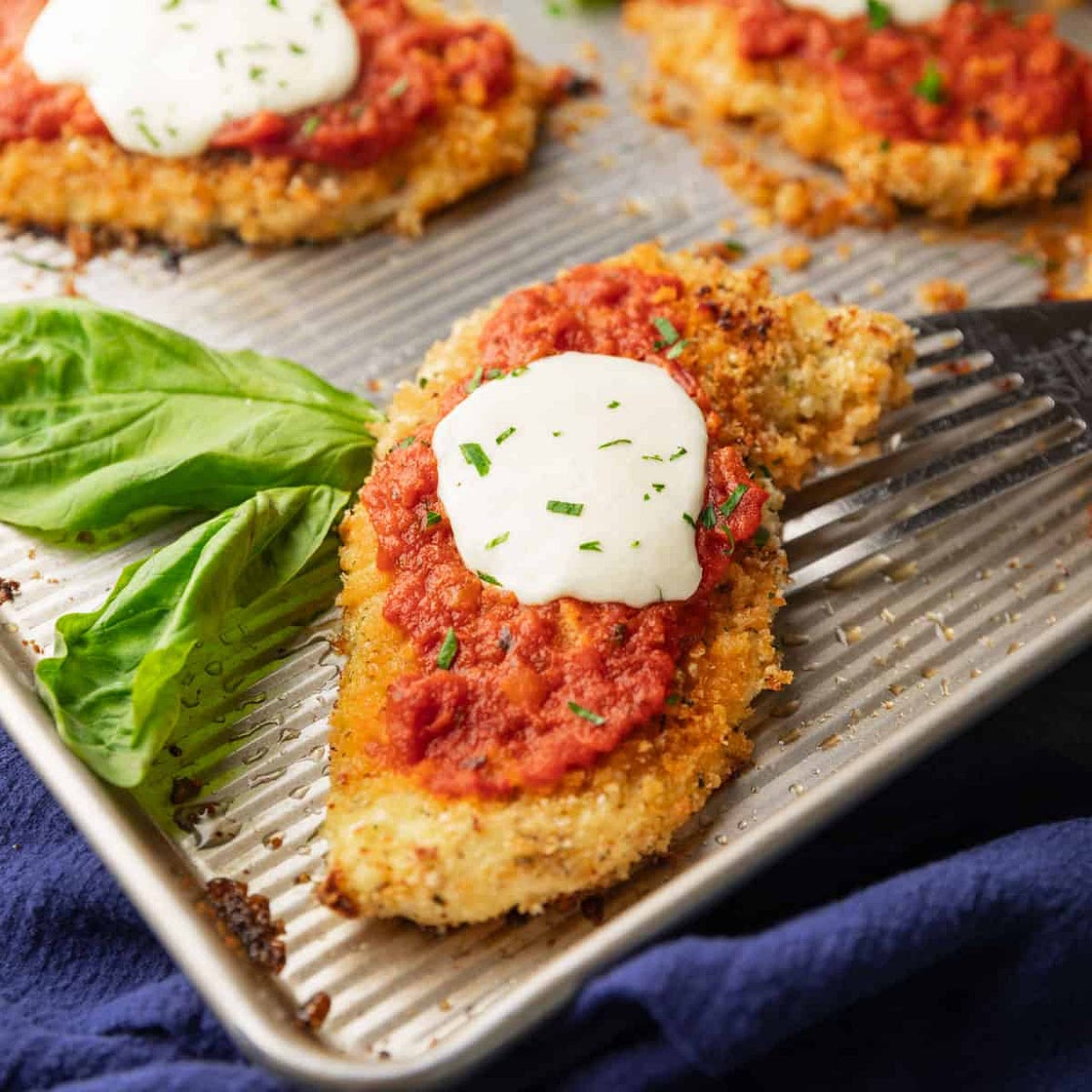 Oven Baked Chicken Parmesan Recipe