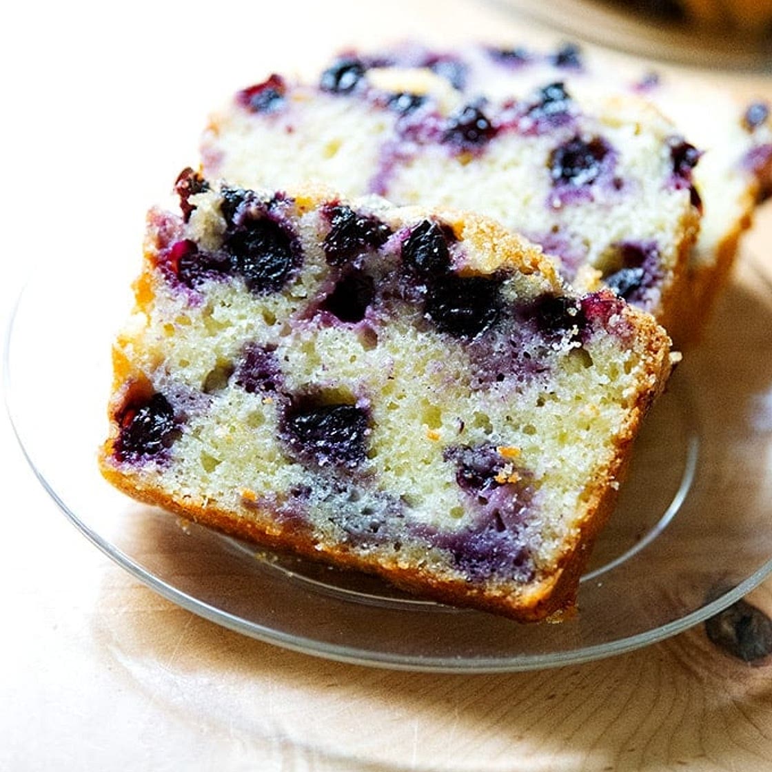 One-Bowl Lemon-Blueberry Quick Bread