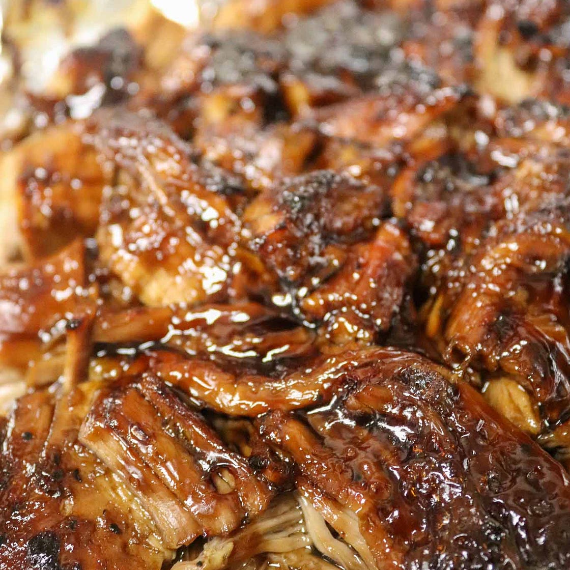 Crockpot Brown Sugar Balsamic Glazed Pork Tenderloin Recipe