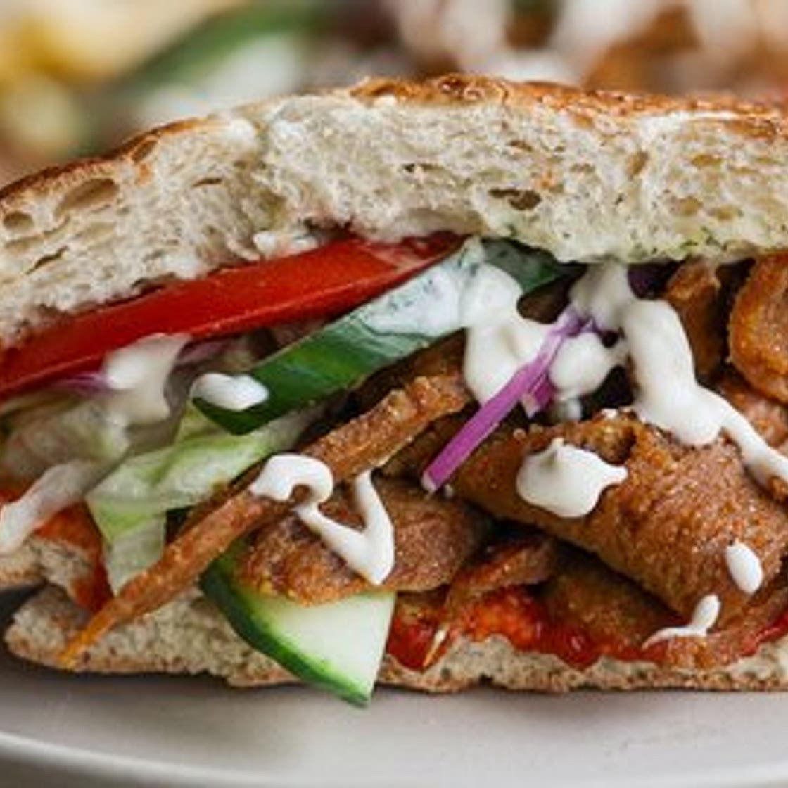 Seitan Doner Kebab