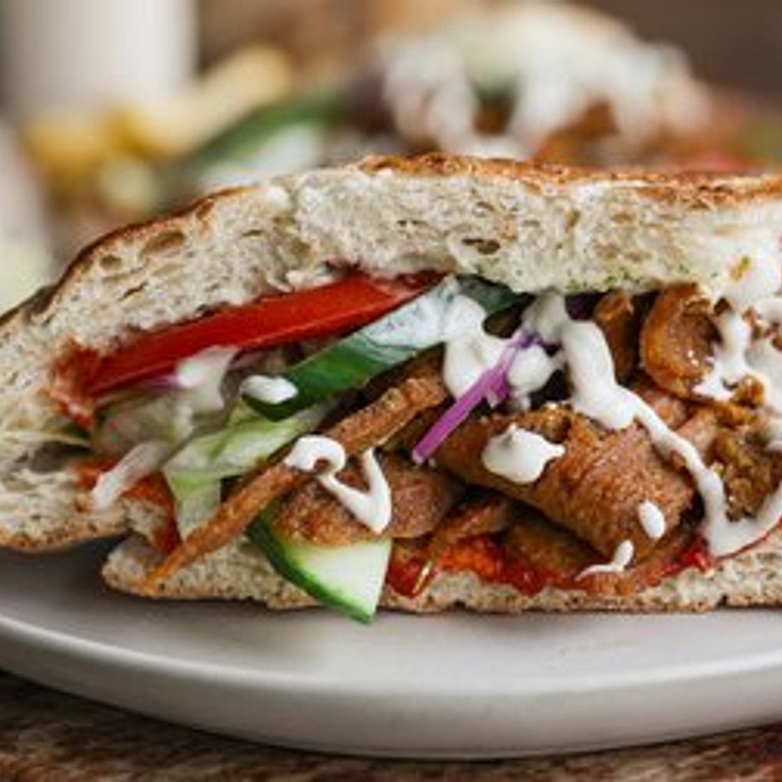 Seitan Doner Kebab