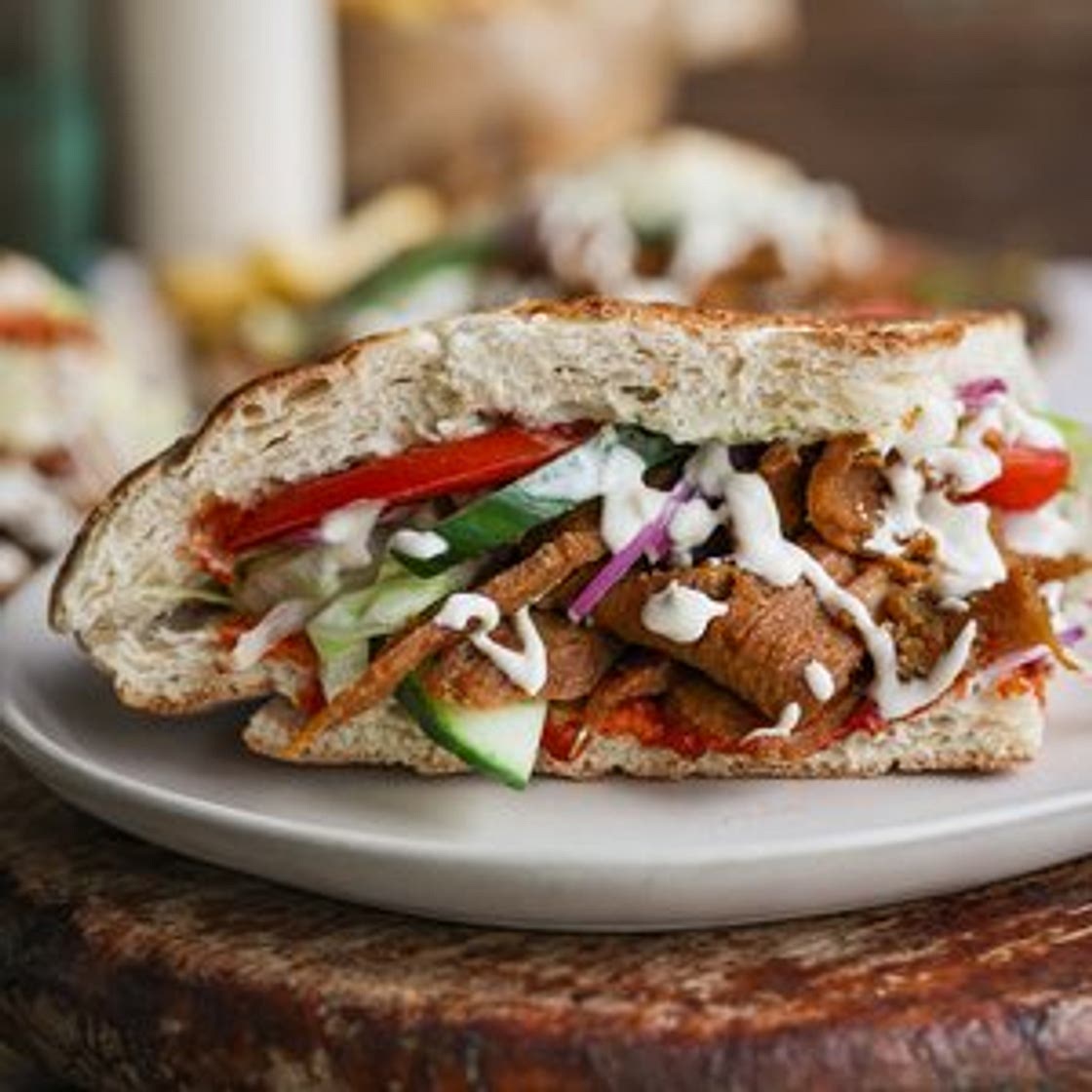 Seitan Doner Kebab