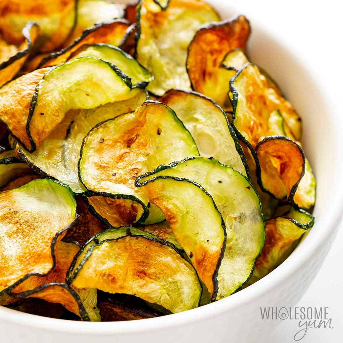 Air Fryer Zucchini Chips (Easy & Crispy)