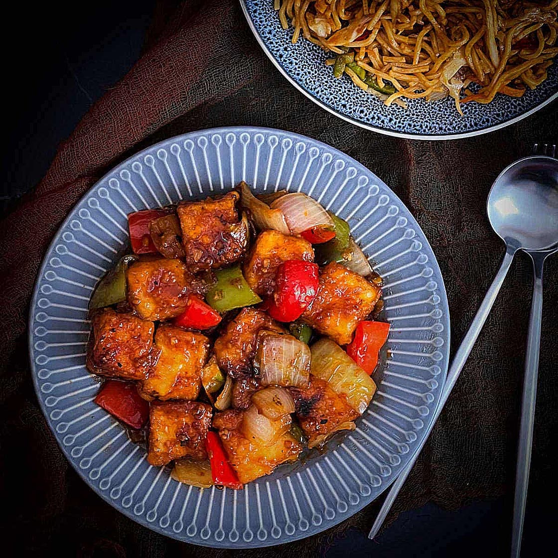 Chilli Paneer (Street-style Chili Paneer)