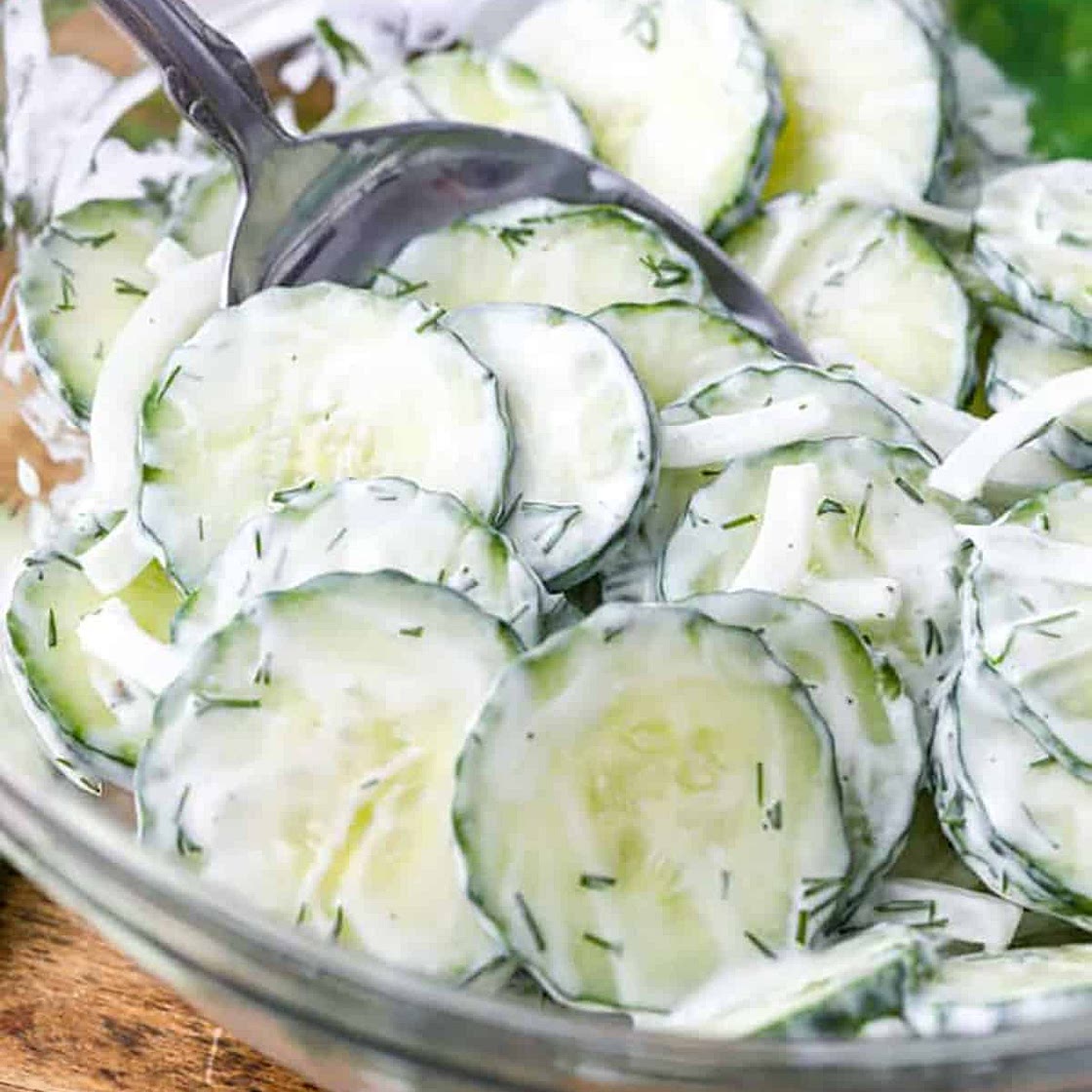 Creamy Cucumber Salad