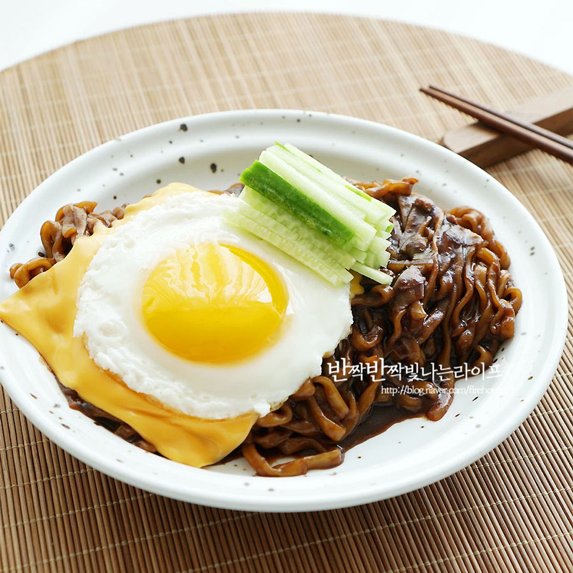 짜계치 짜파게티 조합 맛있게 끓이는법