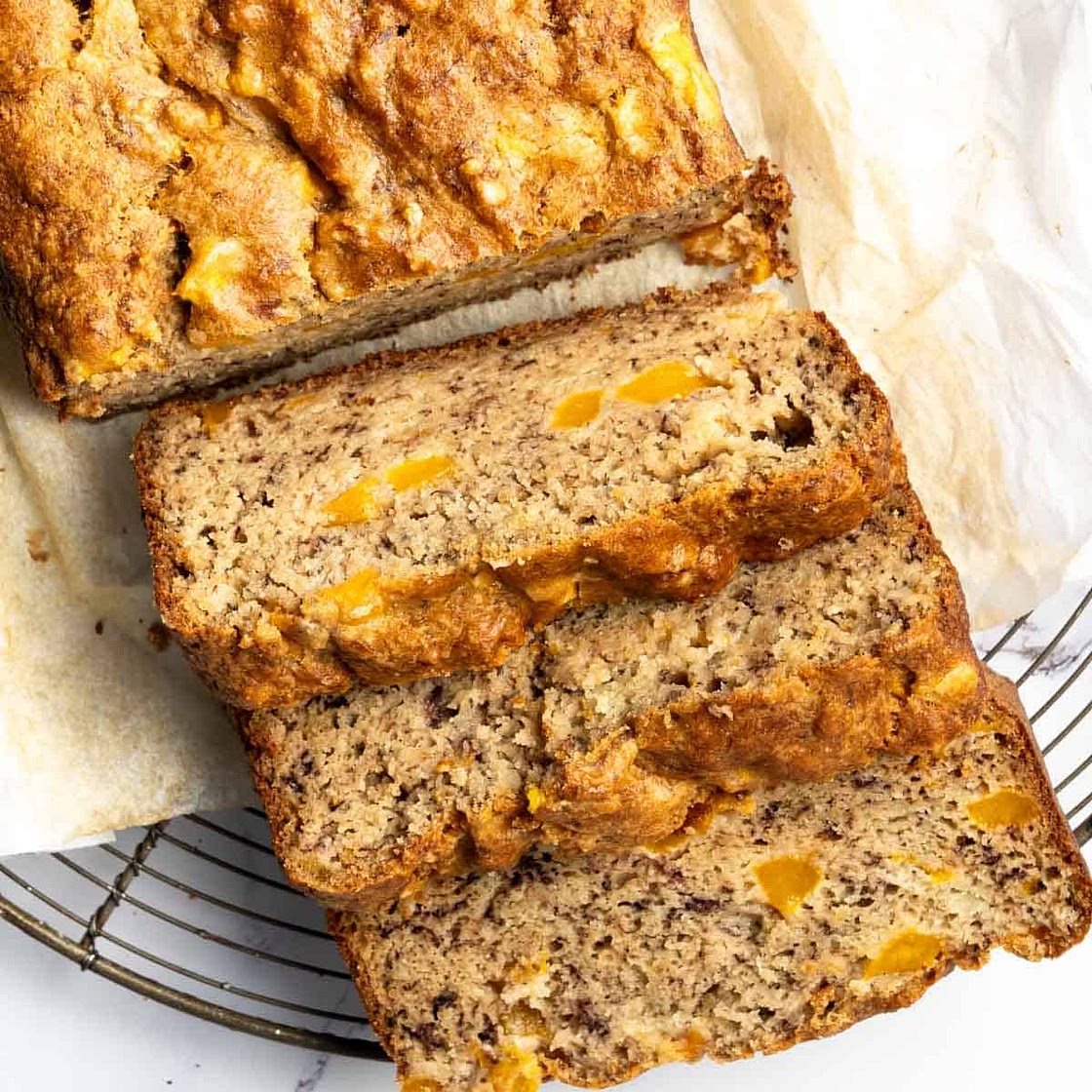 Mango Banana Bread