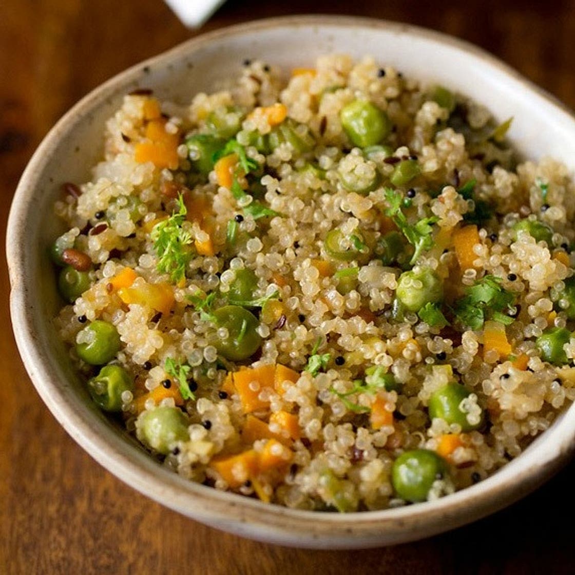 Quinoa Upma (Healthy Quinoa Recipe)