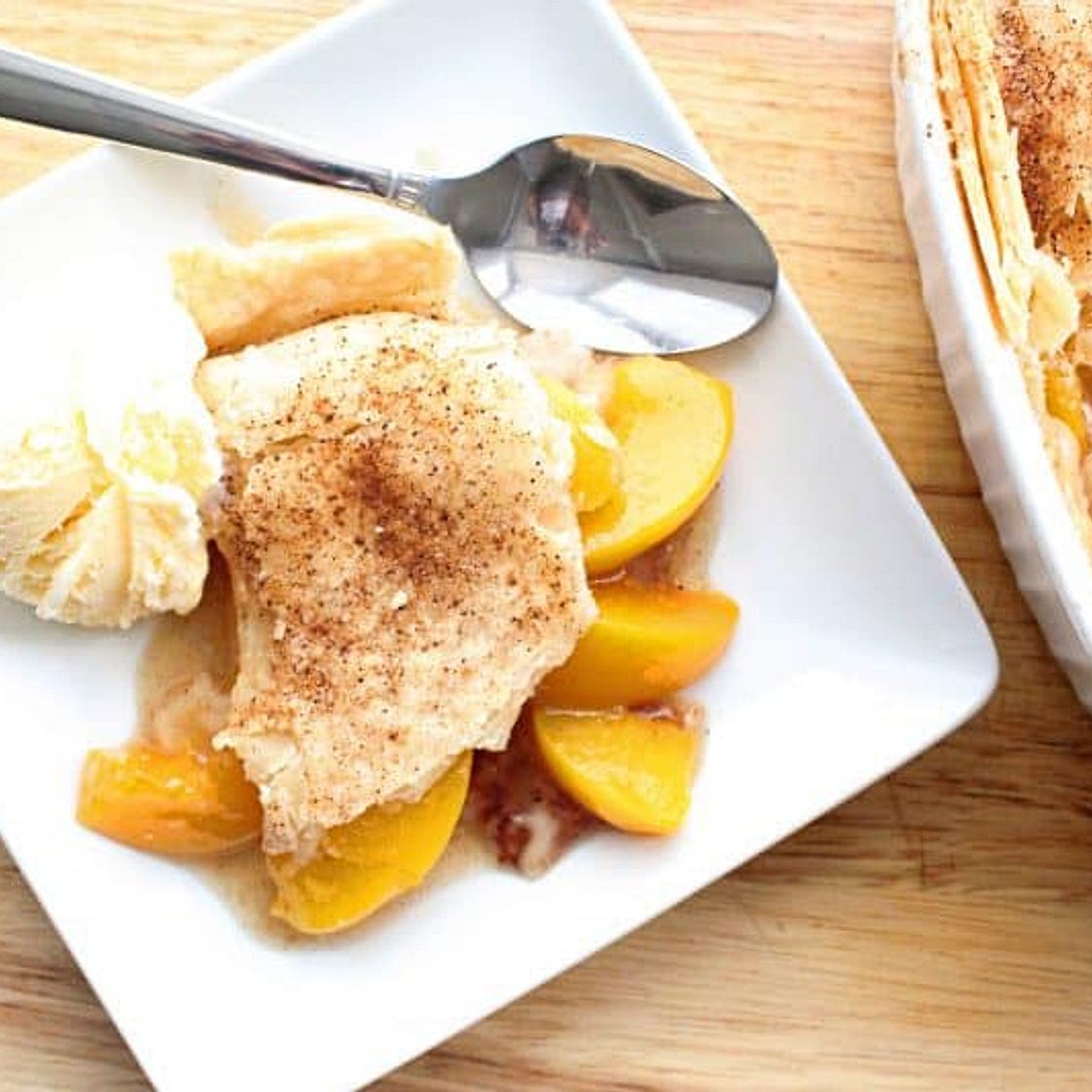 Easy Peach Cobbler