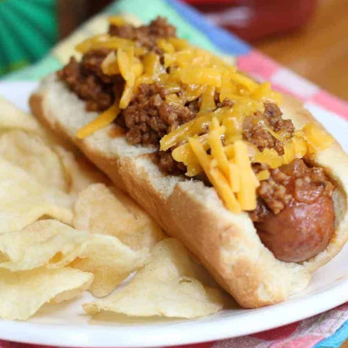 Instant Pot Southern Hot Dog Chili Recipe