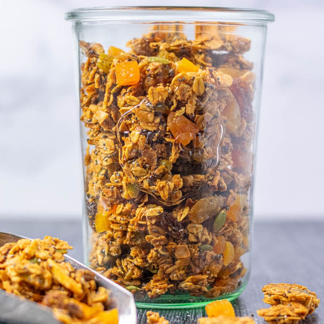 Easy Sourdough Discard Granola Recipe