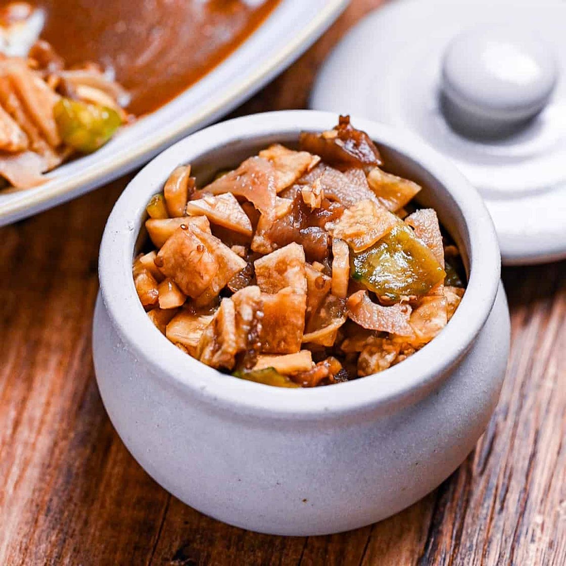 Fukujinzuke (Japanese Pickles for Curry)